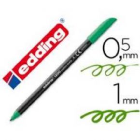 Rotulador Edding 1200 Verde Punta fina